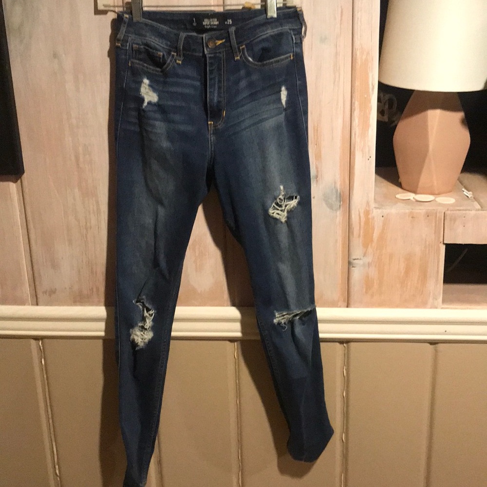 Hollister Super skinny high rise jeans